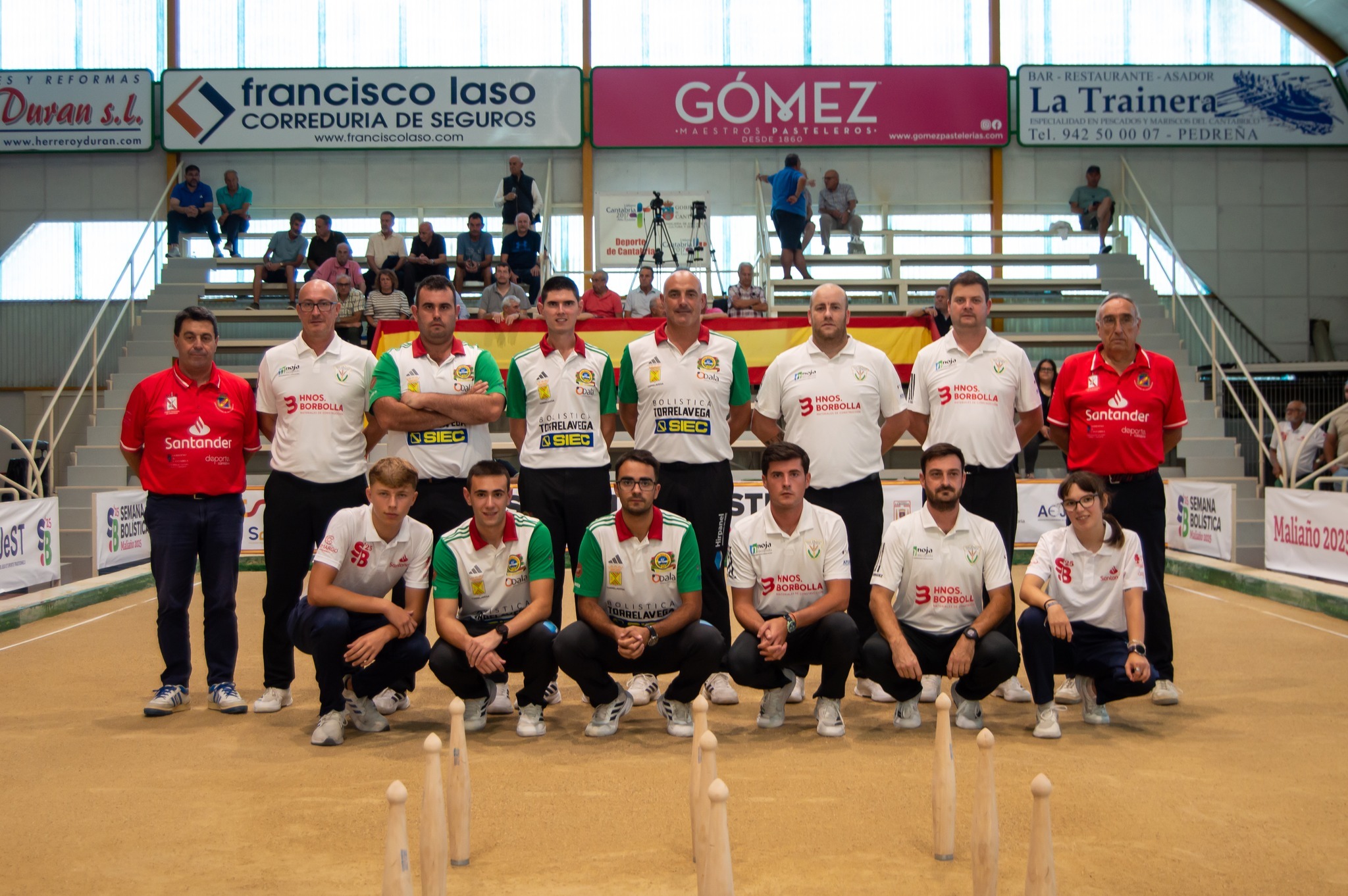 Hnos. Borbolla Villa de Noja y Andros La Serna Valle de Iguña jugarán la segunda semifinal de la Copa FEB-Deporte Cantabria