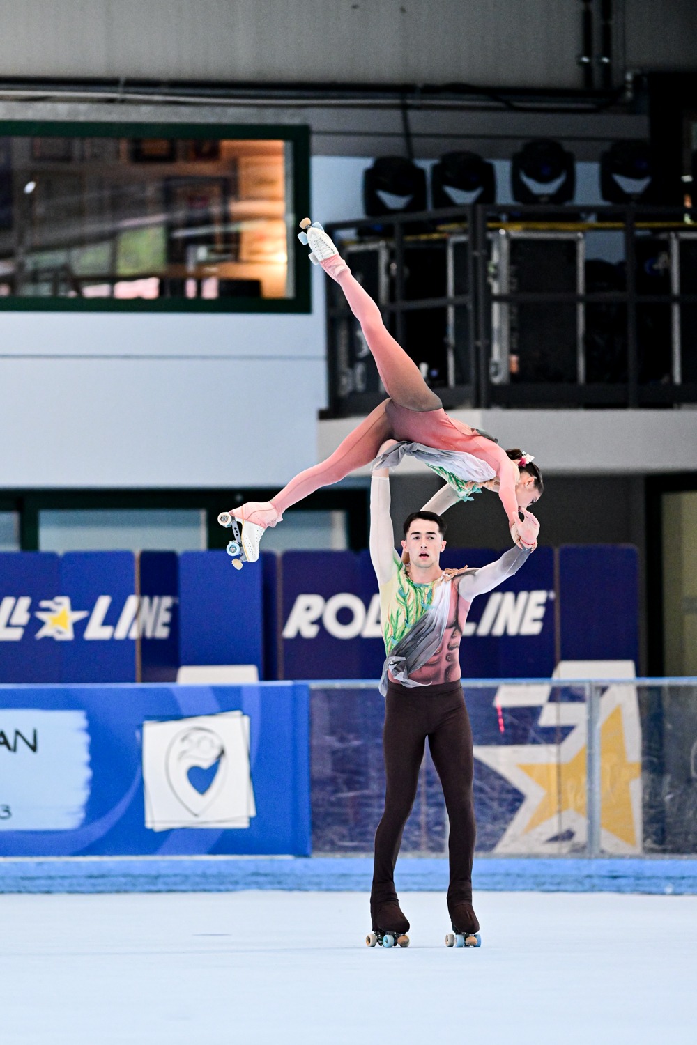 India González Rojo y Biel Jané, medalla de bronce en el Europeo de patinaje artístico