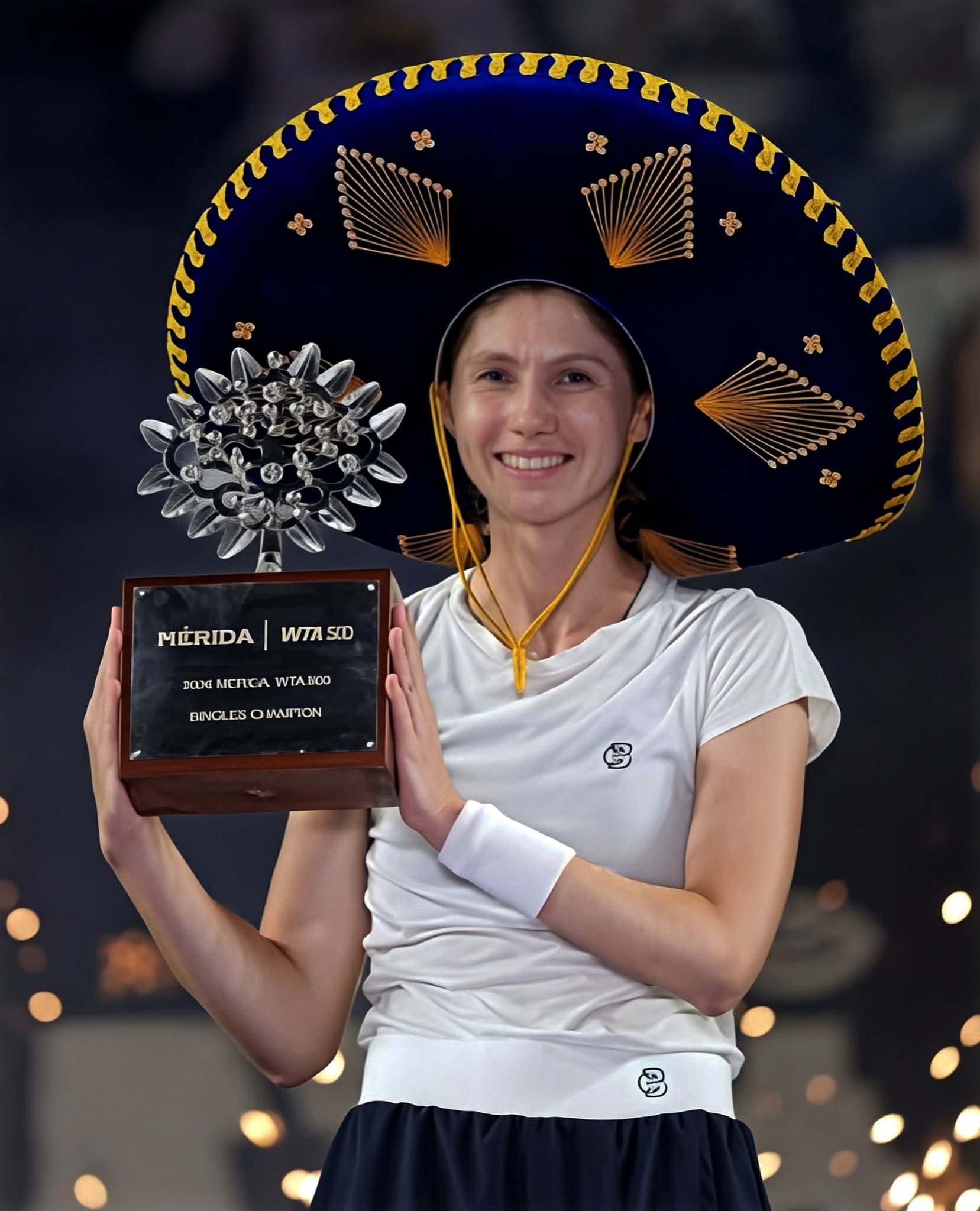 Cristina Bucsa estrena su palmarés individual ganando el título en el WTA 500 de Mérida