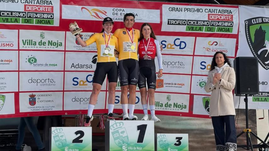 Eva Anguela vence en Noja y se viste como líder de la Copa de España Femenina