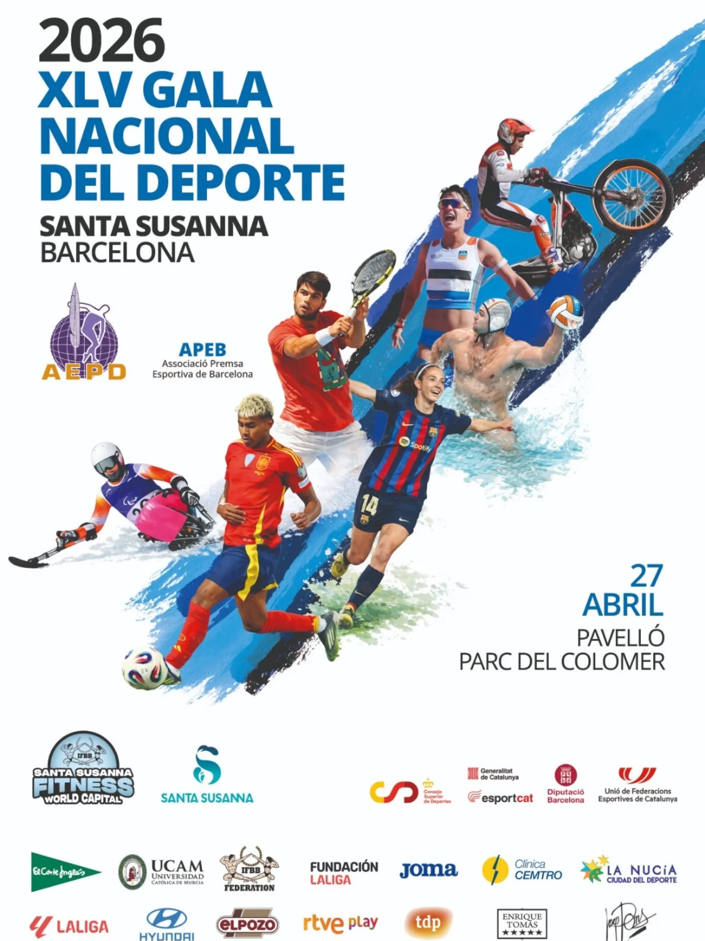 Santa Susanna acogió la Gala Nacional del Deporte