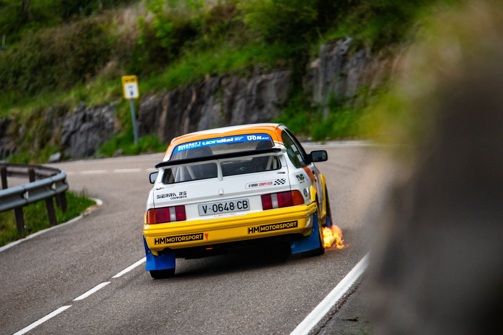 Masiva presencia de aficionados en la primera sección del Rallye Festival Hoznayo 2026