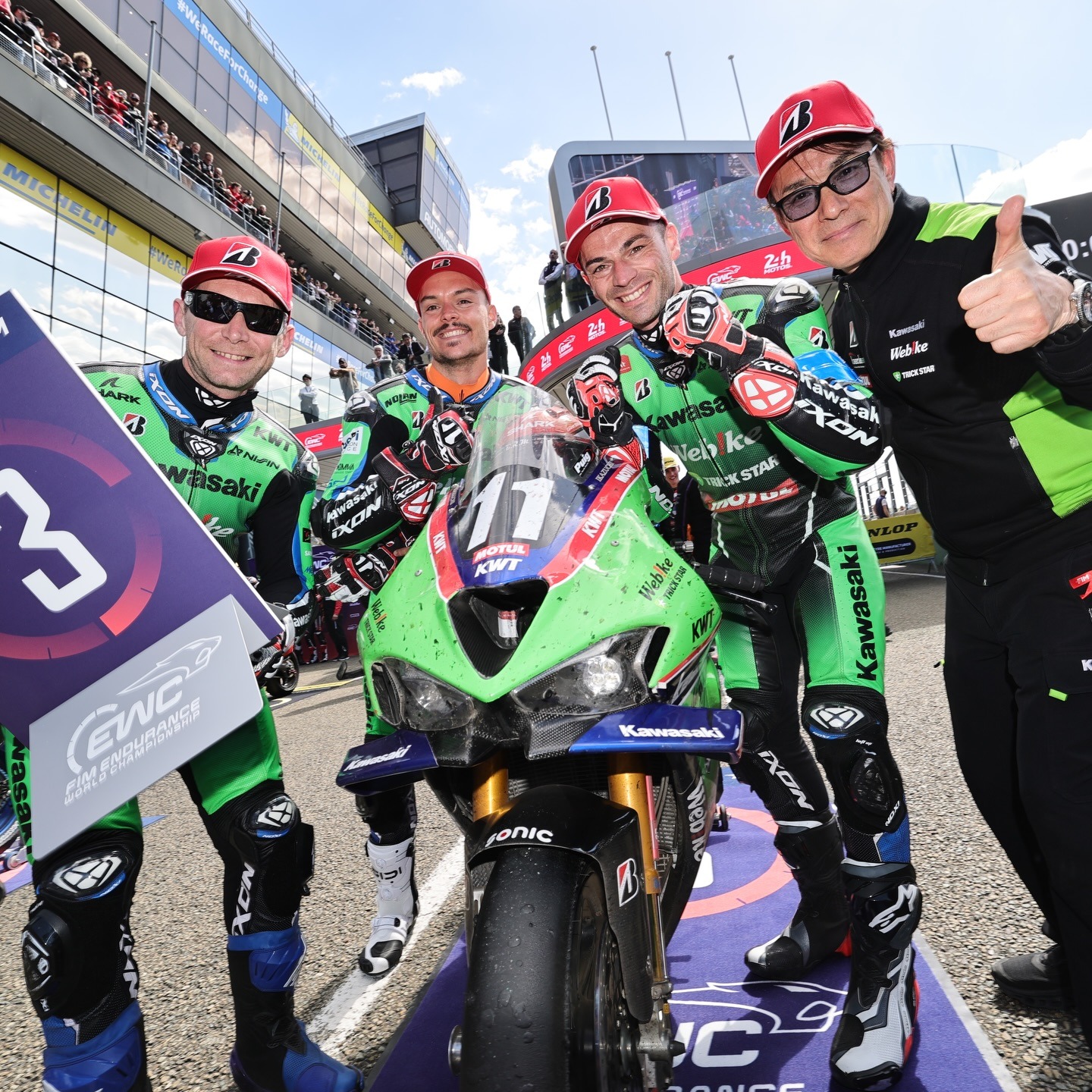 Yamaya revalida la victoria y el cántabro Román Ramos repite podio en las 24 Horas de Le Mans