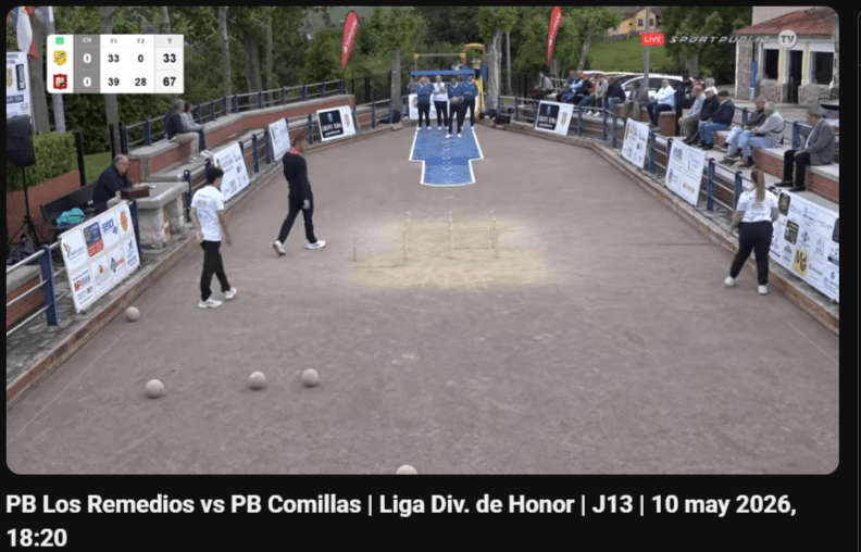 COMUNICADO SPORTPUBLIC TV SOBRE EL PARTIDO LOS REMEDIOS – COMILLAS