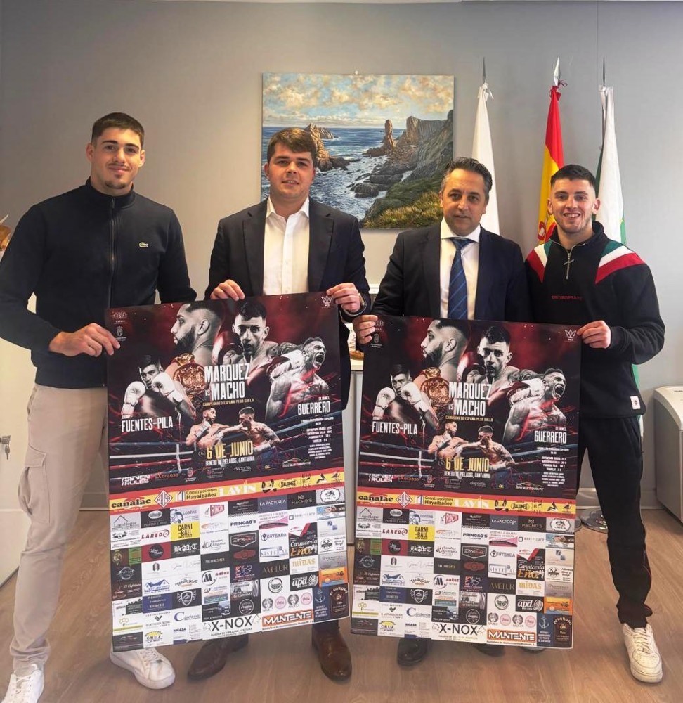 El púgil cántabro Bruno Macho peleará este sábado en Renedo por el cinturón nacional frente al actual campeón de España Alberto ‘Rayito’ Márquez