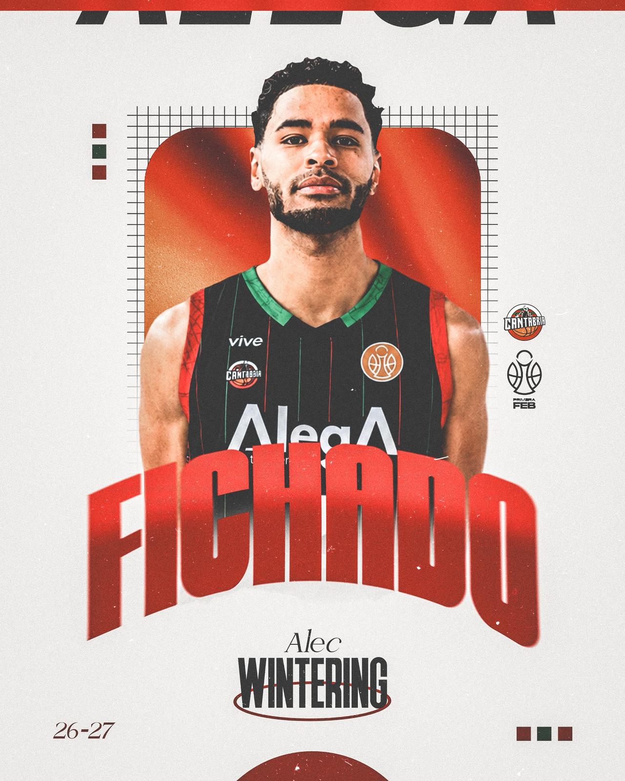 El base Alec Wintering se incorpora al Grupo Alega Cantabria