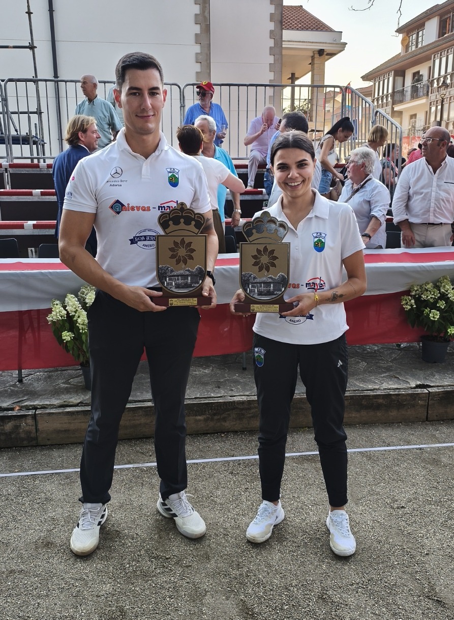 Víctor González y Andrea Gómez se adjudican la victoria en el Torneo Día de las Instituciones