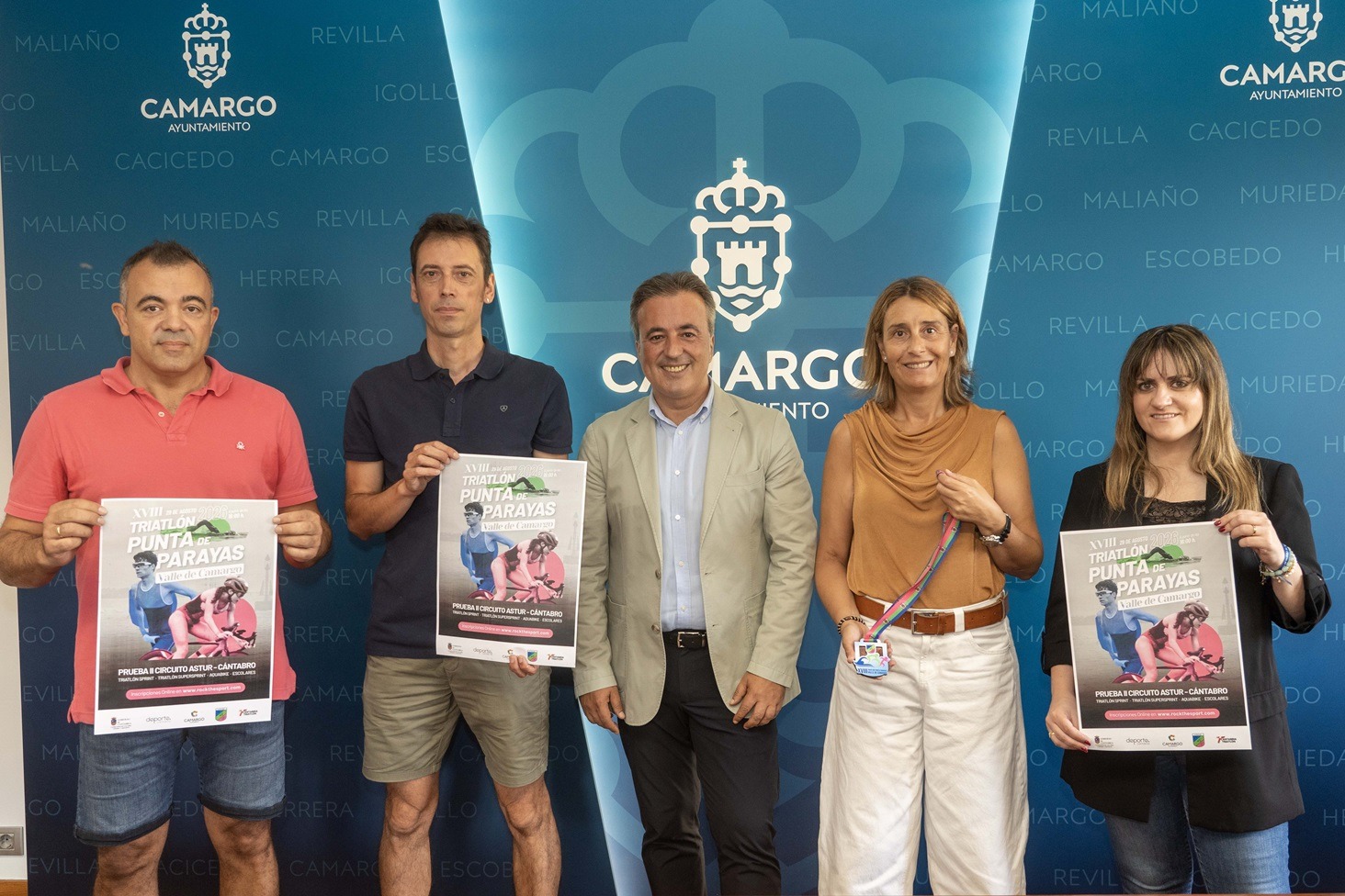 Cerca de 300 deportistas participarán este sábado en el XVIII Triatlón Punta de Parayas Valle de Camargo