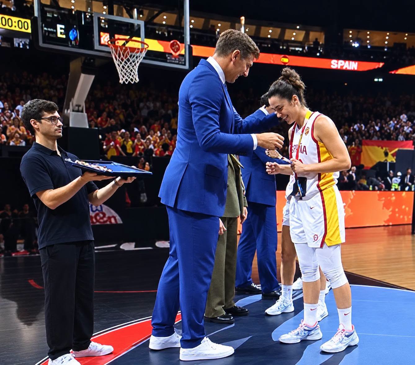 La santoñesa Paula Ginzo, medalla de plata en el Mundial con la selección española