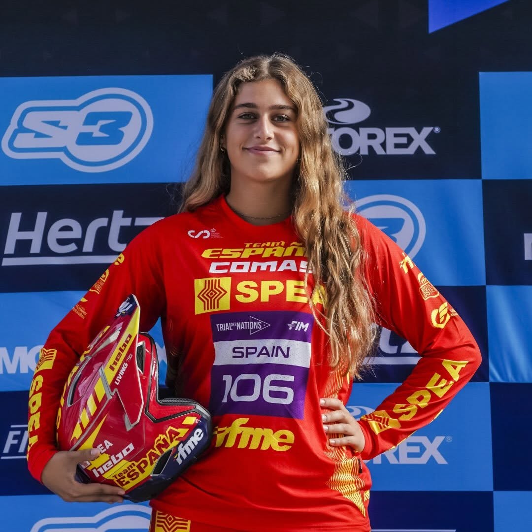 La cántabra Daniela Hernando, subcampeona del mundo de Trial2 Women