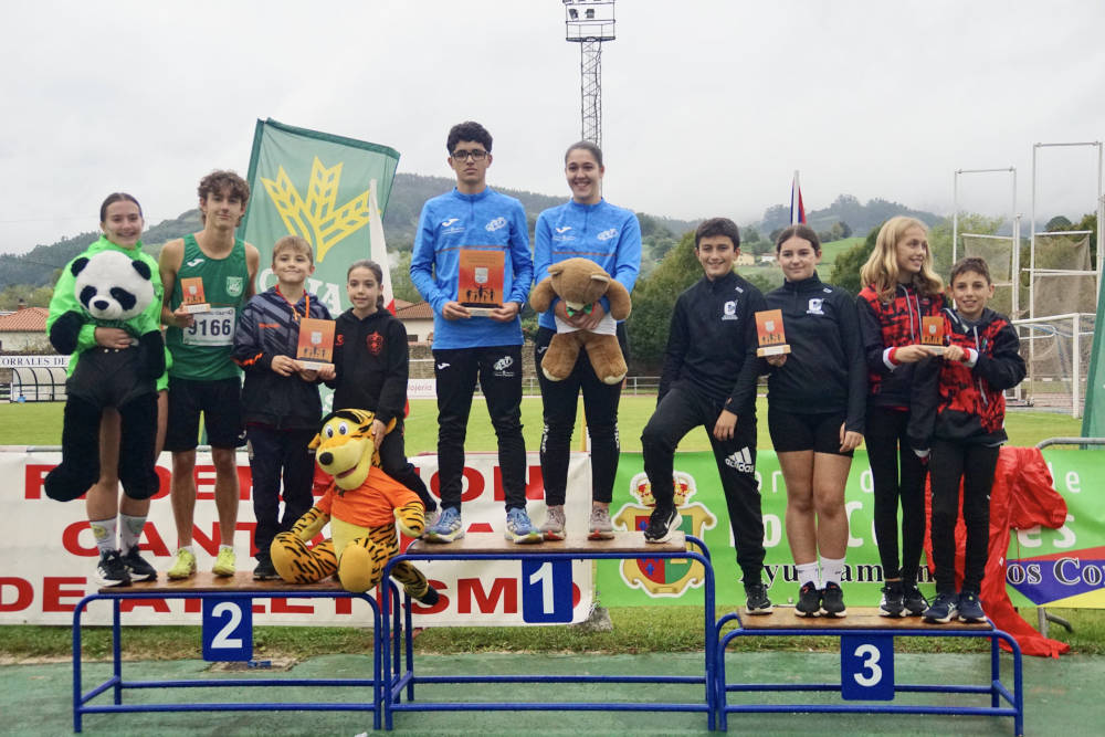 Torrelavega gana la Liga Escolar de Menores por delante del Olimpia-Lafuente y Camargo